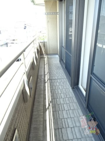 グランバリエ津島南のバルコニー
