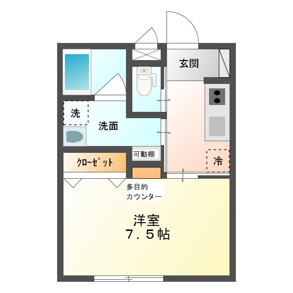 リベルテ広の間取り