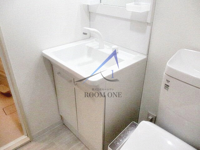 秀マンションの洗面所|洗面台です。