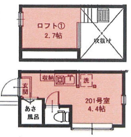 アーバンプレイス阿佐ヶ谷Ⅲ（アーバンプレイス阿佐ヶ谷３）の間取り|ワンルームタイプのお部屋☆