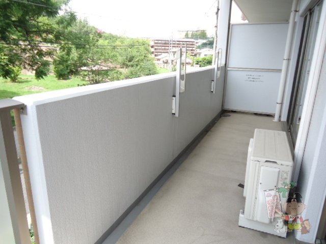 グランマスト伊島のバルコニー