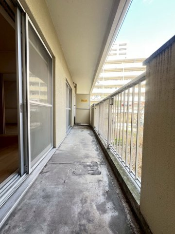 第2田中マンションのバルコニー