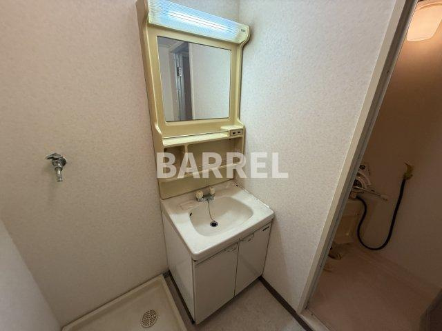 ヴィラひばりヶ丘の独立洗面台