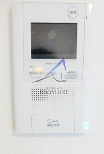 リヴシティ平和島のセキュリティ|モニター付きインターホンです。