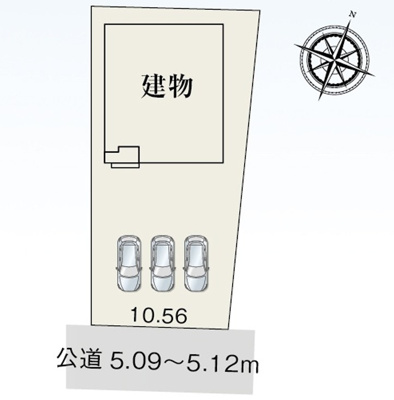【区画図】 | 菊川市下平川 3期 新築一戸建て | 区画図です