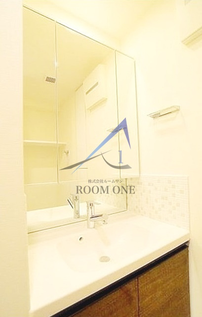 ステージグランデ多摩川の洗面所|洗面台です。