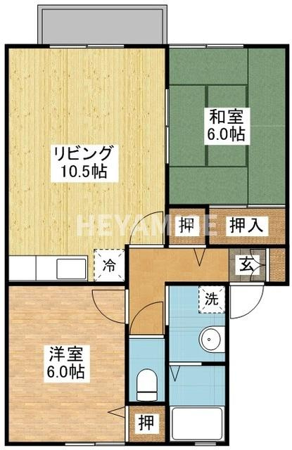 グレイス田ノ浦の間取り