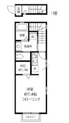 ヴァンソレーユの間取り|間取りです。