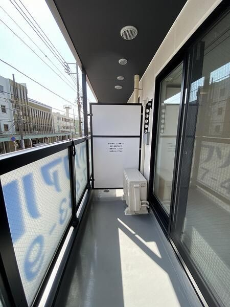 プリズム１４番館のバルコニー