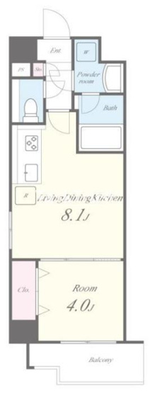 【間取り】 | グランディア梅田ノース