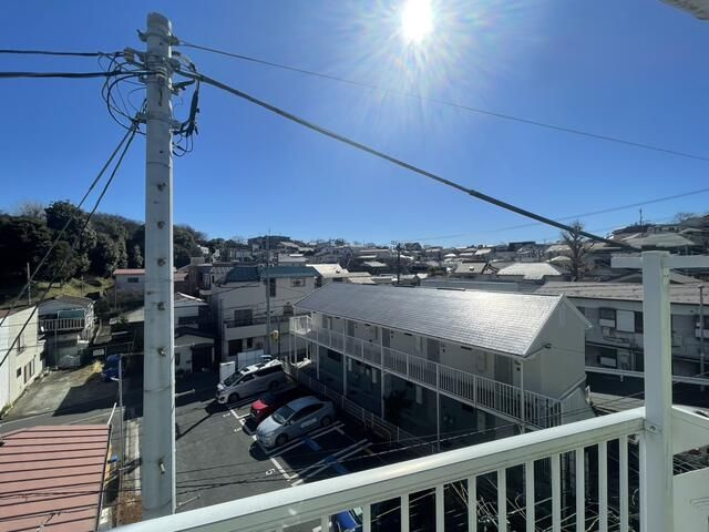 ランドビュー野毛のバルコニー