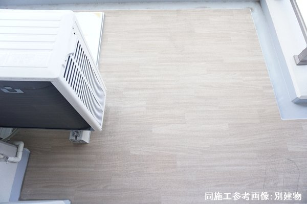 クリオラベルヴィ横濱サウスのバルコニー