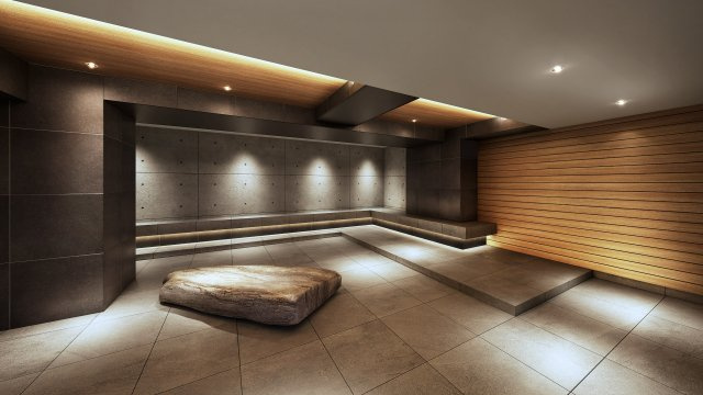 クリオラベルヴィ横濱サウスのロビー