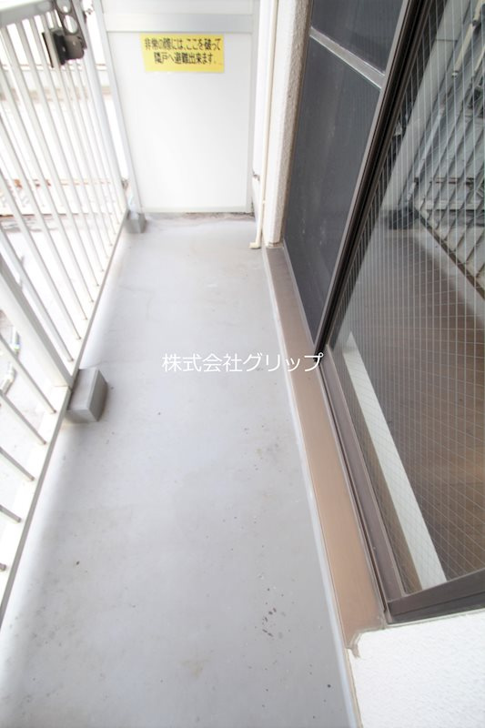 モンテベルデ横浜中央のバルコニー