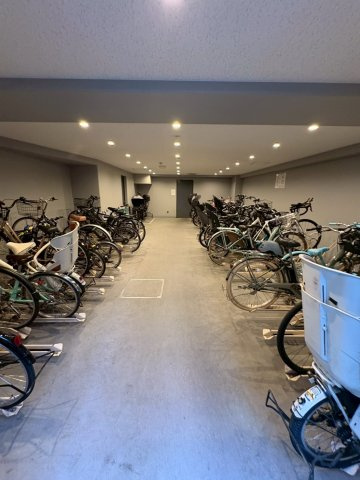 プレシス文京小石川静穏の杜の駐輪場