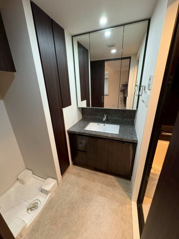 プレシス文京小石川静穏の杜の独立洗面台