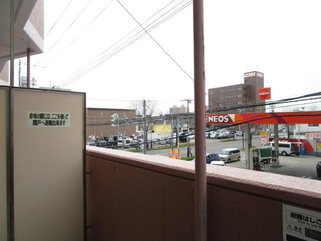 ノースコートサンスイのバルコニー