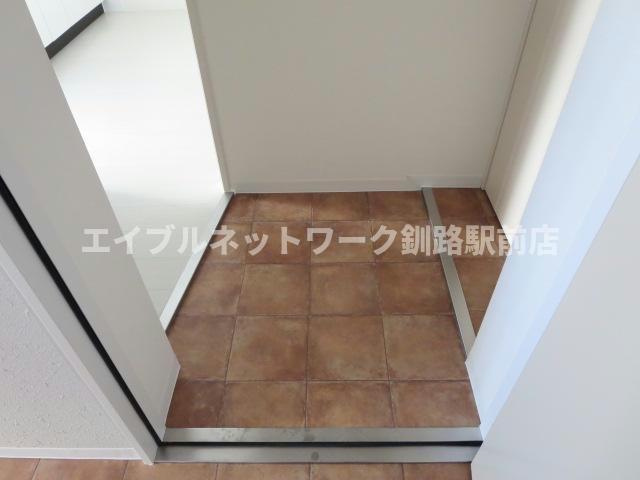 レーベンオークの玄関