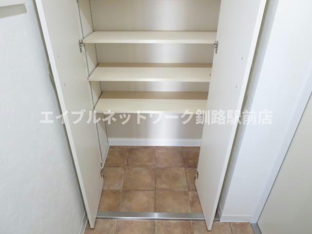 レーベンオークの玄関