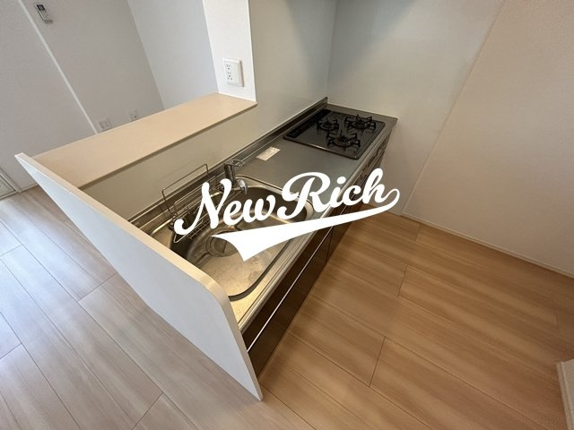 前橋市元総社町３丁目のアパートのキッチン