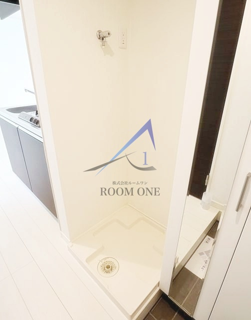 スカイヒルズ羽田の設備|洗濯機置き場です。