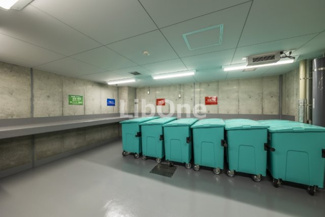 【その他共用部分】 | 建物内ゴミ置き場参考写真（24時間ゴミ出し可能）
