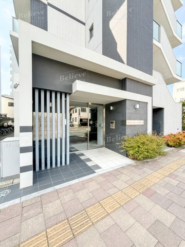 久留米市小頭町の賃貸マンションのその他共用部分|おしゃれな外観です