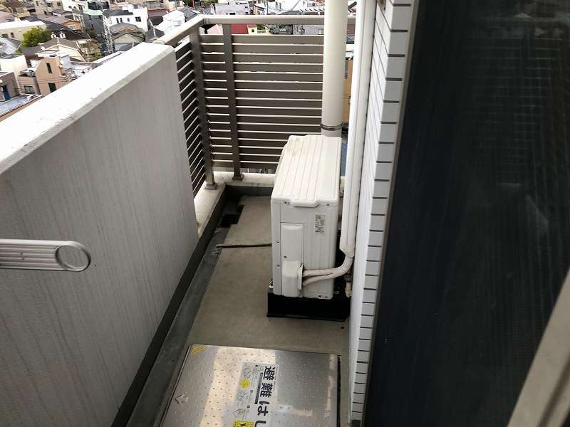 AZEST西巣鴨のバルコニー|※過去退去時のお写真です