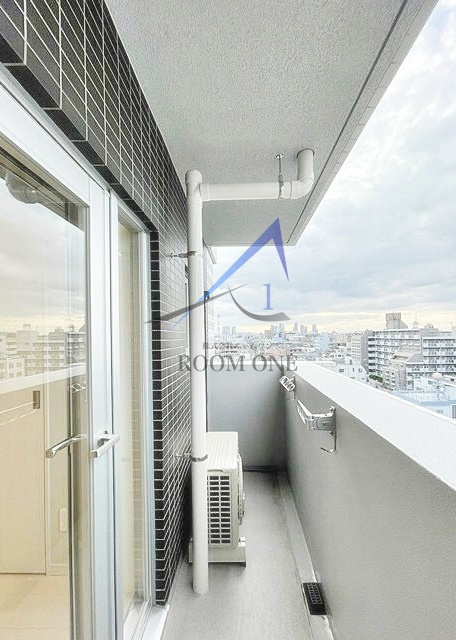 ミュプレ池上のバルコニー|バルコニーです。