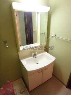 【洗面所】 | コンフォール橘 | 洗面