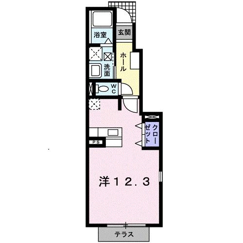 【間取り】 | フローラル奥田Ａ