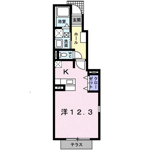 【間取り】 | フローラル奥田Ａ