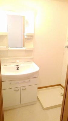 【洗面所】 | フローラル奥田Ａ