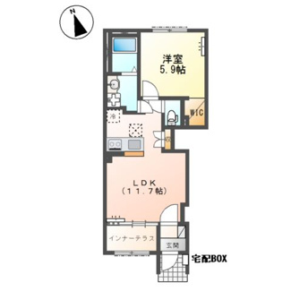 【間取り】 | ひたちなか市高場１丁目　アパート新築工事
