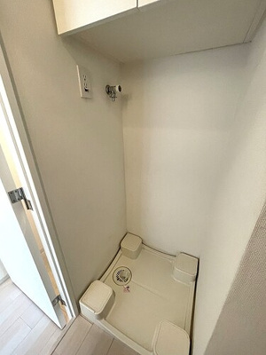 【設備】 | ビバリーホームズ板橋本町 | 洗濯機置場　※2022年8月撮影の写真