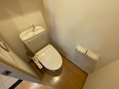 【トイレ】 | メープルコート | シャワー付きトイレ