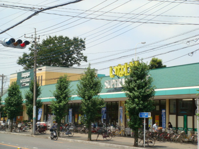 【周辺】 | メープルコート | いなげや川越新河岸店まで1,351ｍ