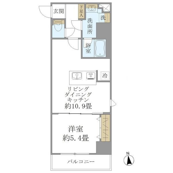 ＰＲＥＭＩＵＭ　ＣＵＢＥ　上野の間取り