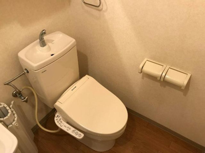【トイレ】 | リバパレス高井戸 | シャワー付トイレ