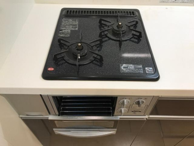 【キッチン】 | エムネージュ薬円台 | ビルトインコンロ2口