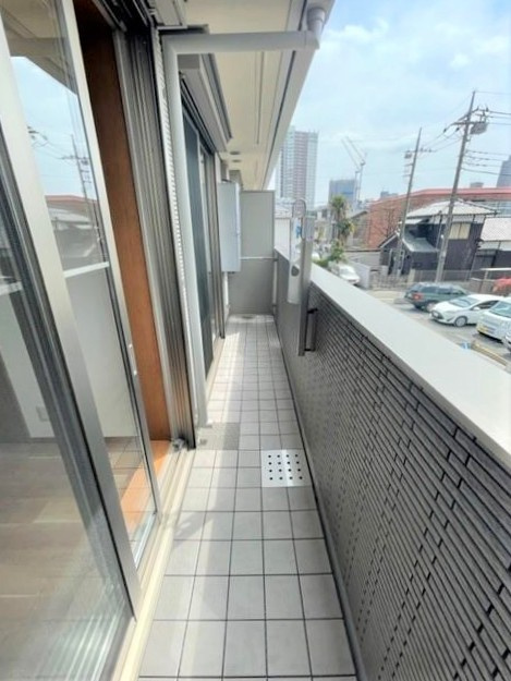 エルメゾン武蔵野２のバルコニー