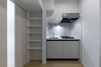 【キッチン】 | 新品家具付きマンション東6(KaGood東京)