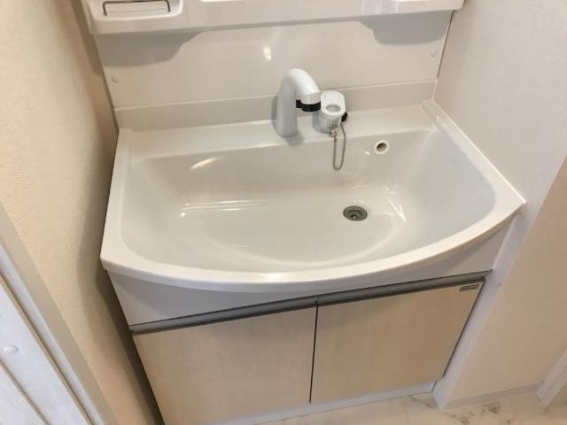 フェリーチェ白石中央Ｄの洗面所|洗髪洗面化粧台