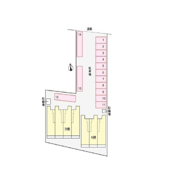 ギャラクシー鵜沼Ａの外観
