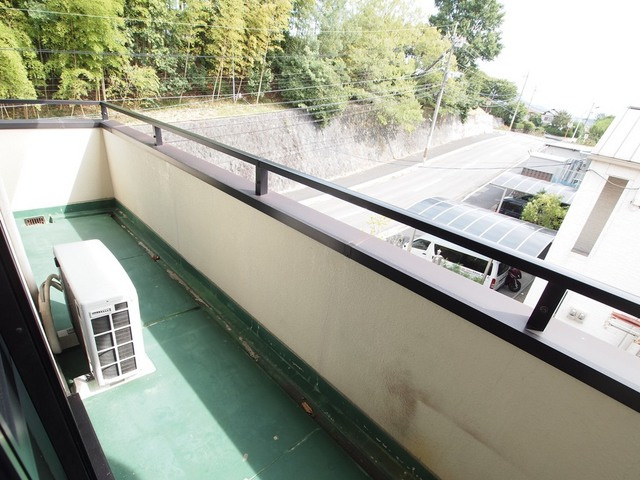 グランリヴィエールのバルコニー