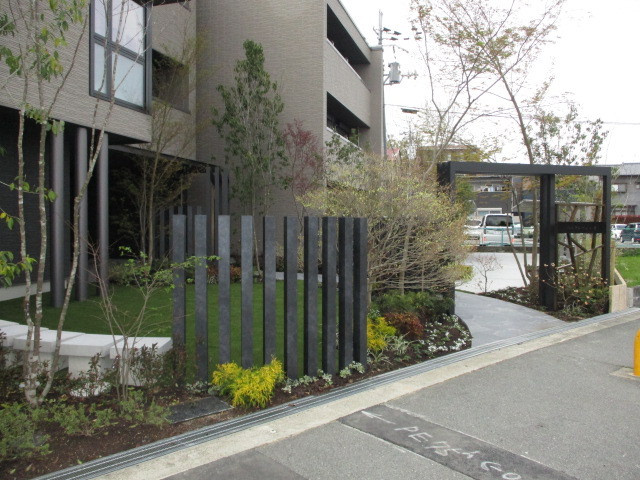 ベルフレージュ2のエントランス