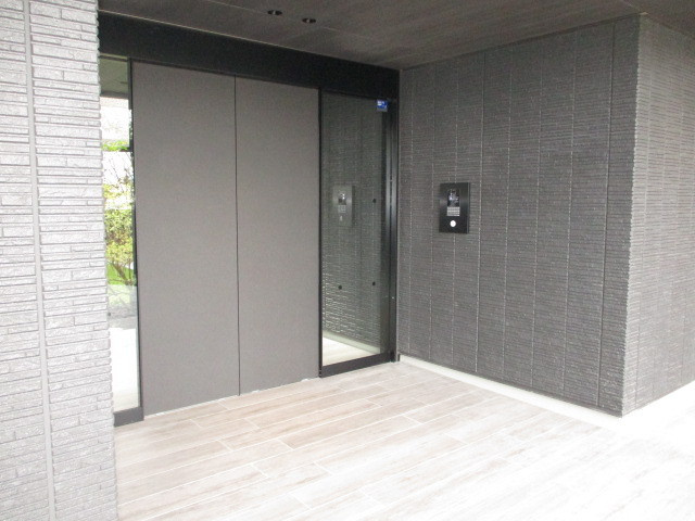 ベルフレージュ2のエントランス