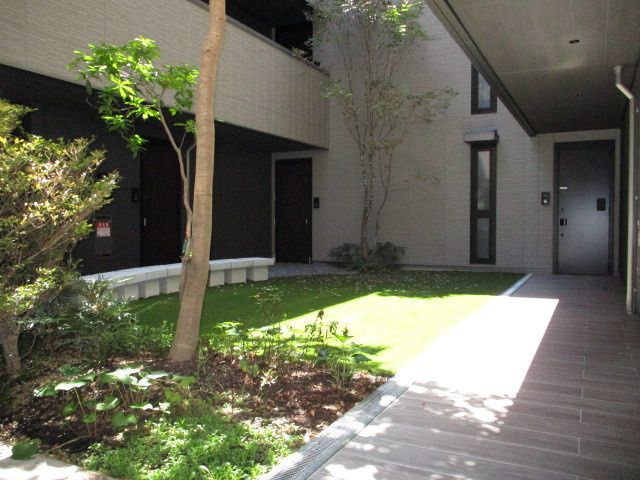 ベルフレージュ2のエントランス