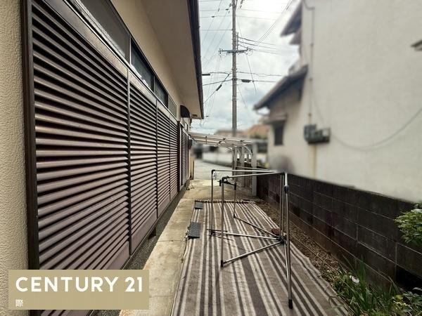 和歌山市和歌川町　中古戸建の庭