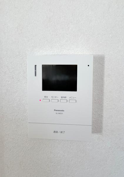 宇都宮市竹林町　４ＬＤＫ　中古住宅の防犯設備